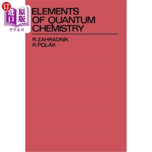 海外直订Elements of Quantum Chemistry 量子化学元素