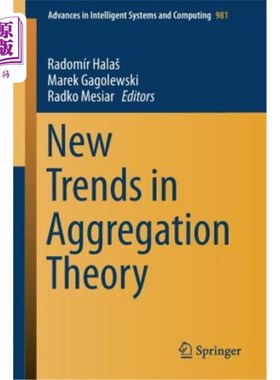 海外直订New Trends in Aggregation Theory 聚合理论的新趋势