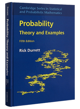 概率论 第5版 英文原版 概率论 理论与实例 Probability Theory and Examples Rick Durrett