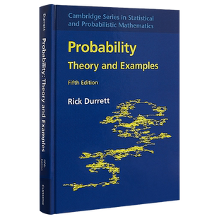 概率论 第5版 英文原版 概率论 理论与实例 Probability Theory and Examples Rick Durrett