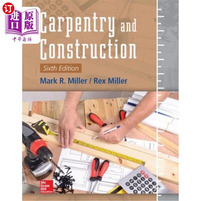 海外直订Carpentry and Construction, Sixth Edition 《木工与建筑》第六版