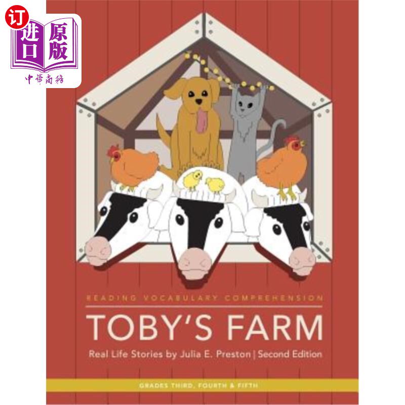 海外直订Toby's Farm, Real Life Stories Second Edition 托比的农场，真实生活故事第二版