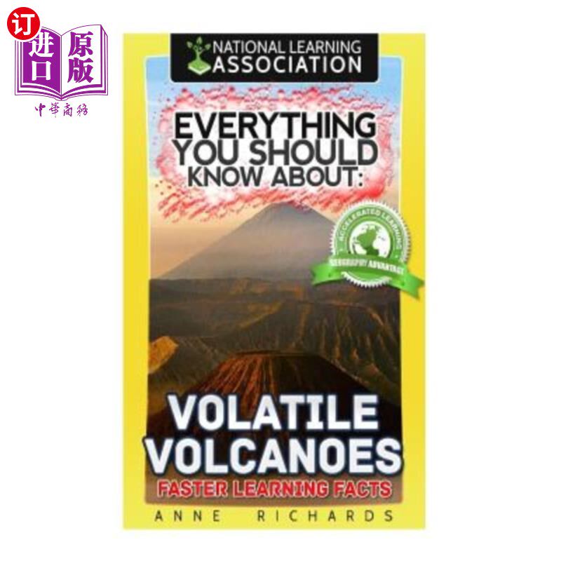 海外直订Everything You Should Know About: Volatile Volcanoes Faster Learning Facts 你应该知道的一切:不稳定火山快速