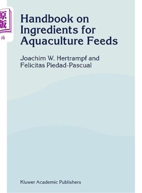 海外直订Handbook on Ingredients for Aquaculture Feeds 水产养殖饲料原料手册