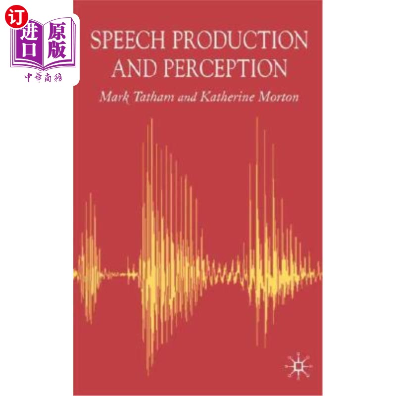 海外直订Speech Production and Perception 言语产生与感知