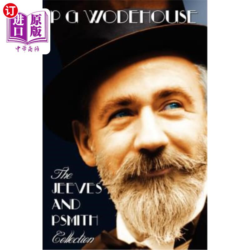海外直订Jeeves and Psmith Collection - Mike, Psmith in the City, Psmith, Journalist, the Jeeves和Psm