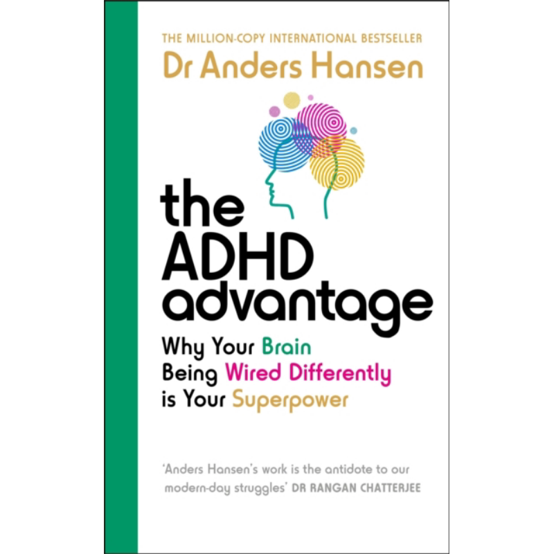ADHD的优势 为什么说你的大脑与众不同是你的超能力 ADHD Advantage 英文原版 Anders Hansen 注意缺陷多动障碍【中商原版】