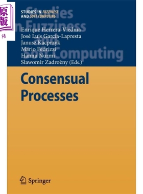 现货 共识过程 2011版 平装 Consensual Processes 英文原版 Enrique HerreraViedma Jose Luis Garcia Lapresta 【中商原版】