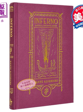 神曲 地狱篇 哥特编年史系列 英文原版 Inferno Canticle I the Divine Comedy Dante Alighieri 但丁【中商原版】