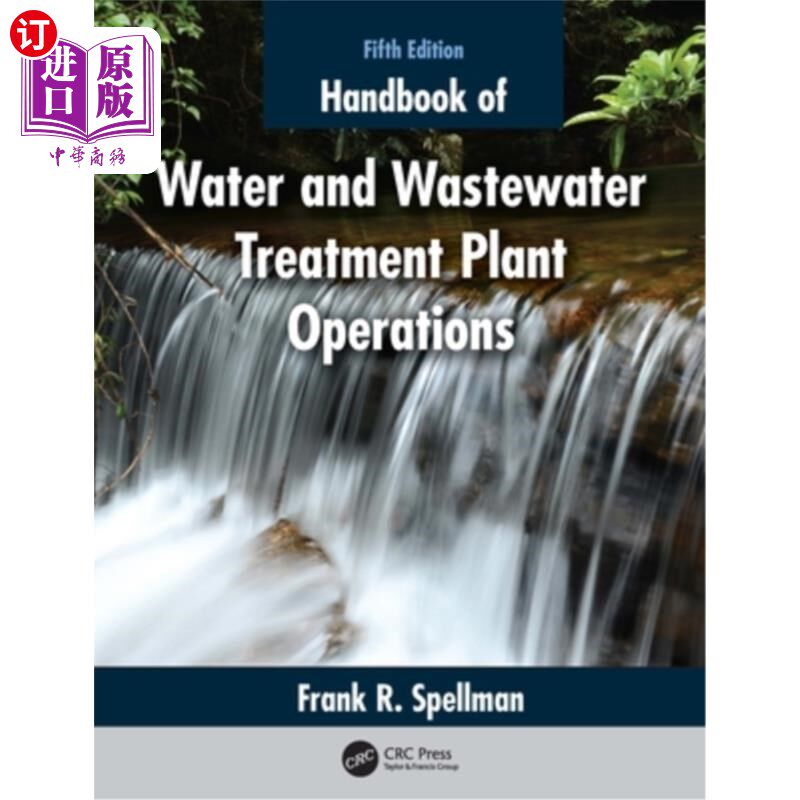 海外直订Handbook of Water and Wastewater Treatment Plant Operations 水及污水处理厂操作手册
