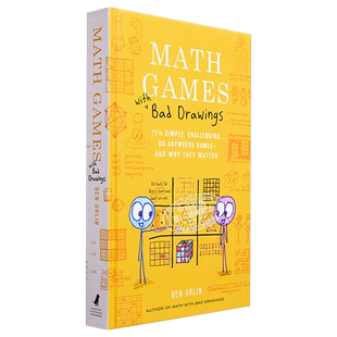 欢乐数学之游戏大闯关 英文原版 Math Games with Bad Drawings Ben Orlin 一本充满
