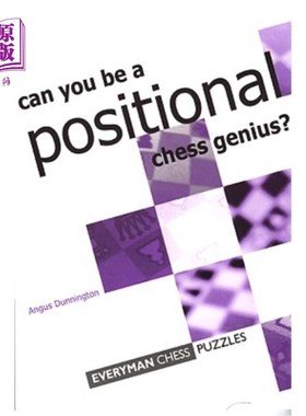 海外直订Can you be a Positional Chess Genius 你能成为象棋的位置天才吗