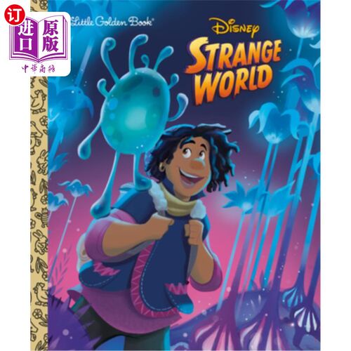 海外直订Disney Strange World Little Golden Book 迪士尼奇异世界小金书