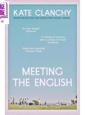 预售 与英国人见面 入围科斯塔First Novel奖 Meeting the English 英文原版 Kate Clanchy【中商原版】