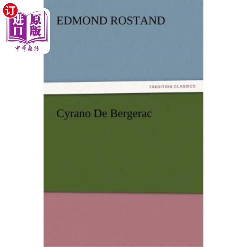 海外直订Cyrano De Bergerac 西拉诺·德·伯格拉克