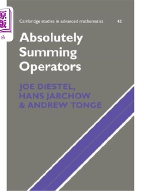 海外直订Absolutely Summing Operators 绝对求和算子