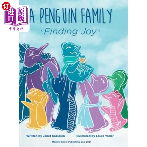 海外直订A Penguin Family . . . Finding Joy 企鹅家族…找到快乐