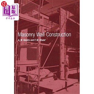 海外直订Masonry 砌体墙体施工 Wall Construction