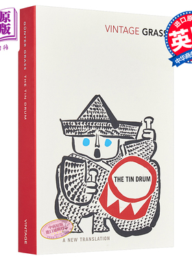 铁皮鼓  Tin Drum  英文原版 Günter Grass 格拉斯 但泽三部曲之一 豆瓣高分 【中商原版】【中商原版】