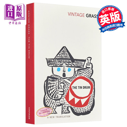 铁皮鼓  Tin Drum  英文原版 Günter Grass 格拉斯 但泽三部曲之一 豆瓣高分 【中商原版】【中商原版】