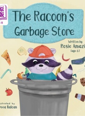 海外直订The Racoon's Garbage Store 浣熊的垃圾店