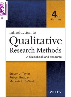 定性研究方法导论 指南与资源 Introduction To Qualitative Research Methods Marjorie DeVault 英文原版【中商原版】wiley