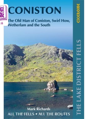 海外直订Walking the Lake District Fells - Coniston 漫步湖区丘陵-科尼斯顿