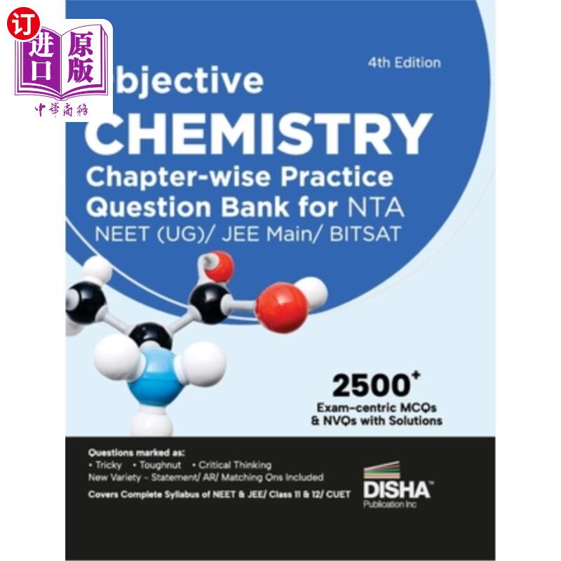 海外直订Objective Chapterwise MCQs_Chemistry 目的MCQs_Chemistry