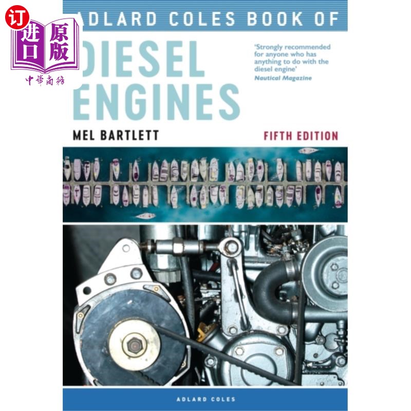 海外直订Adlard Coles Book of Diesel Engines Adlard Coles柴油机书