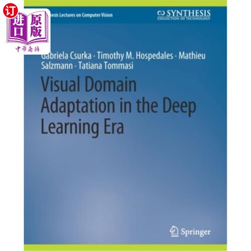 海外直订Visual Domain Adaptation in the Deep Learning Era 深度学习时代的视觉域适应