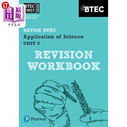 海外直订Pearson REVISE BTEC First in Applied Science: Ap... Pearson Revision BTEC First in Applied