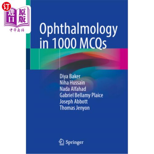 海外直订医药图书Ophthalmology in 1000 McQs 眼科学1000道选择题