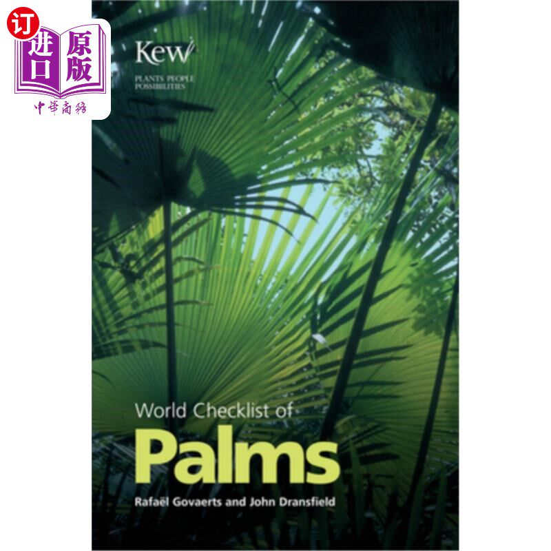海外直订World Checklist of Palms