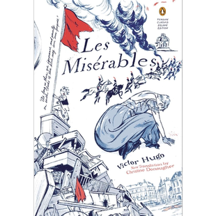 企鹅毛边书 雨果：悲惨世界原著 英文原版 Penguin Classics Deluxe Edition: Les Miserables 经典名著 Victor Hugo【中商原