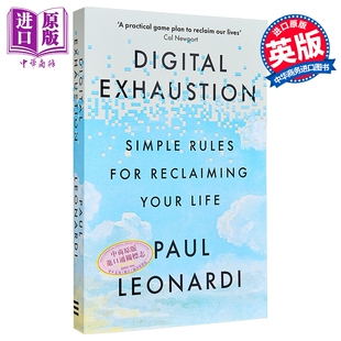 数字疲劳 重获新生的简单规则 指南 保罗奥纳尔迪 Digital Exhaustion 英文原版 Paul Leonardi【中商原版】