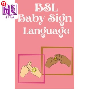 包含日常符号 Language.Educational everyday contains book Sign signs. 海外直订BSL Baby 教育类书籍 婴儿手语