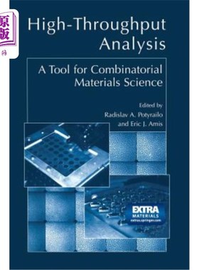 海外直订High-Throughput Analysis: A Tool for Combinatorial Materials Science 高通量分析：组合材料科学的工具