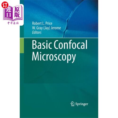 海外直订Basic Confocal Microscopy 基本共焦显微镜