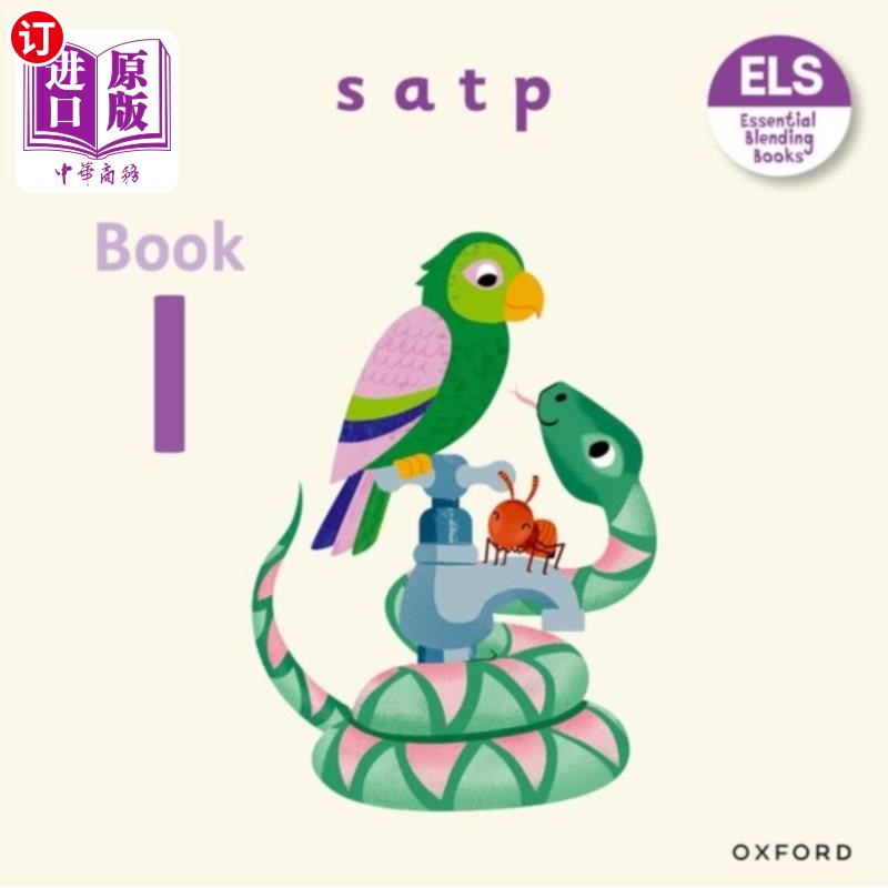 海外直订Essential Letters and Sounds: Essential Blending... 基本字母和声音:基本混合书:基本混合书1