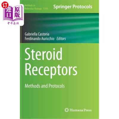 海外直订Steroid Receptors: Methods and Protocols 类固醇受体:方法和协议