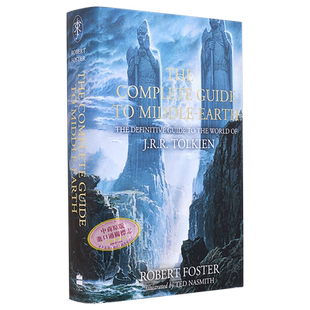 托尔金中土世界指南完整版精装 Robert Foster插图版 英文原版 The Definitive Guide to the World of JRR Tolkien 中商原版