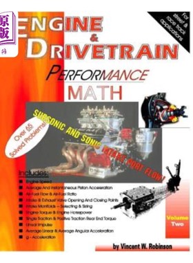海外直订Engine & Drivetrain Performance Math (Volume Two) 发动机和传动系性能数学（第二卷）