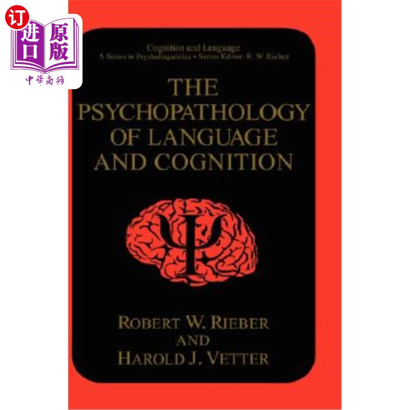 海外直订医药图书The Psychopathology of Language and Cognition 语言与认知的心理病理学