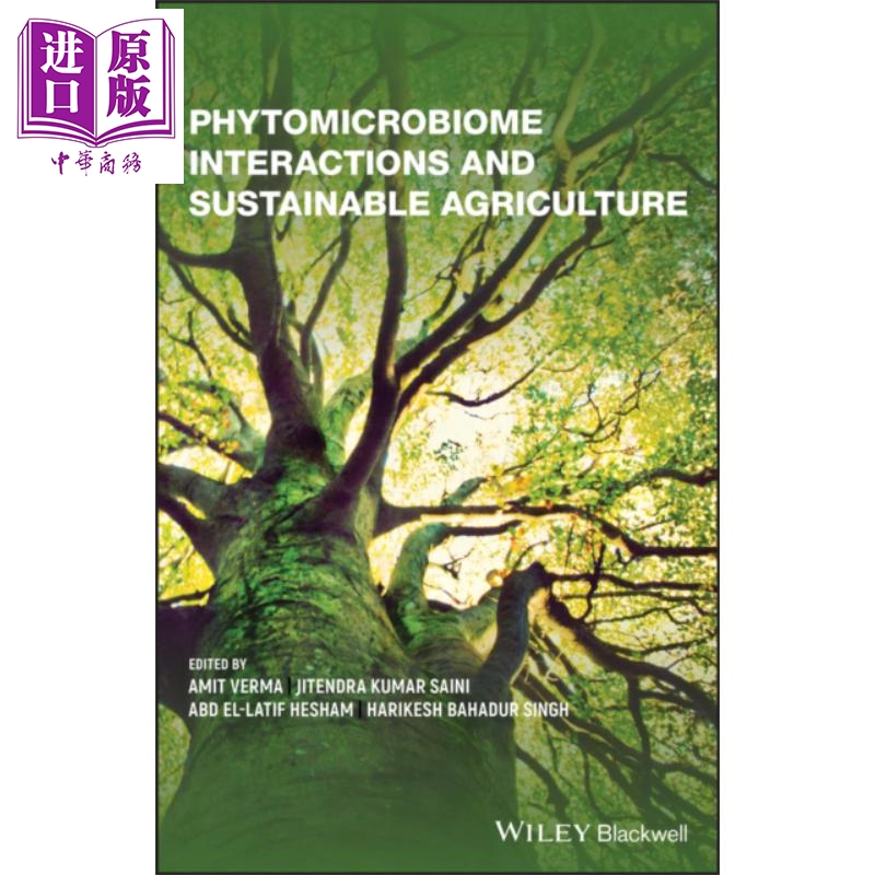 现货 植物微生物群落的相互作用与可持续农业 Phytomicrobiome Interactions And Sustainable Agriculture 英文�