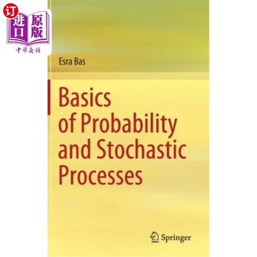 海外直订Basics of Probability and Stochastic Processes 概率与随机过程基础