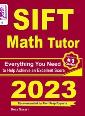 海外直订SIFT Math Tutor: Everything You Need to Help Achieve an Excellent Score SIFT数学导师:一切你需要帮助实现一个