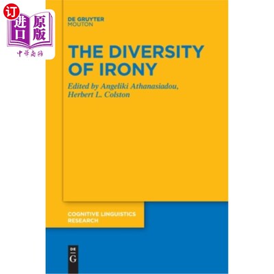 海外直订The Diversity of Irony 反讽的多样性