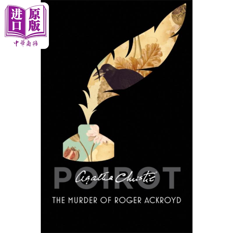 预售 罗杰疑案 阿加莎系列 波洛 Poirot The Murder of Roger Ackroyd 英文原版 Agatha Christie【中商原版】 书籍/杂志/报纸 文学小说类原版书 原图主图