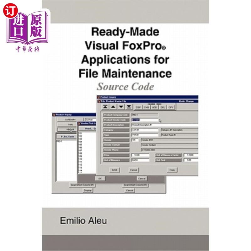 海外直订Ready-Made Visual FoxPro Applications for File Maintenance: Source Code 现成的用于文件维护的VisualFoxPro应