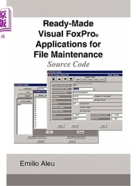 海外直订Ready-Made Visual FoxPro Applications for File Maintenance: Source Code 现成的用于文件维护的VisualFoxPro应